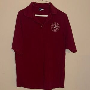 A/S Sports VTG L Alabama 1831 Men's Maroon Polo Shirt